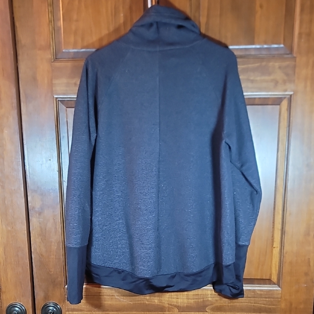 Simms Large Dark Gray Turtle Neck Sweatshirt With… - image 7
